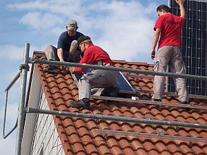 Generatorfeld aufbauen